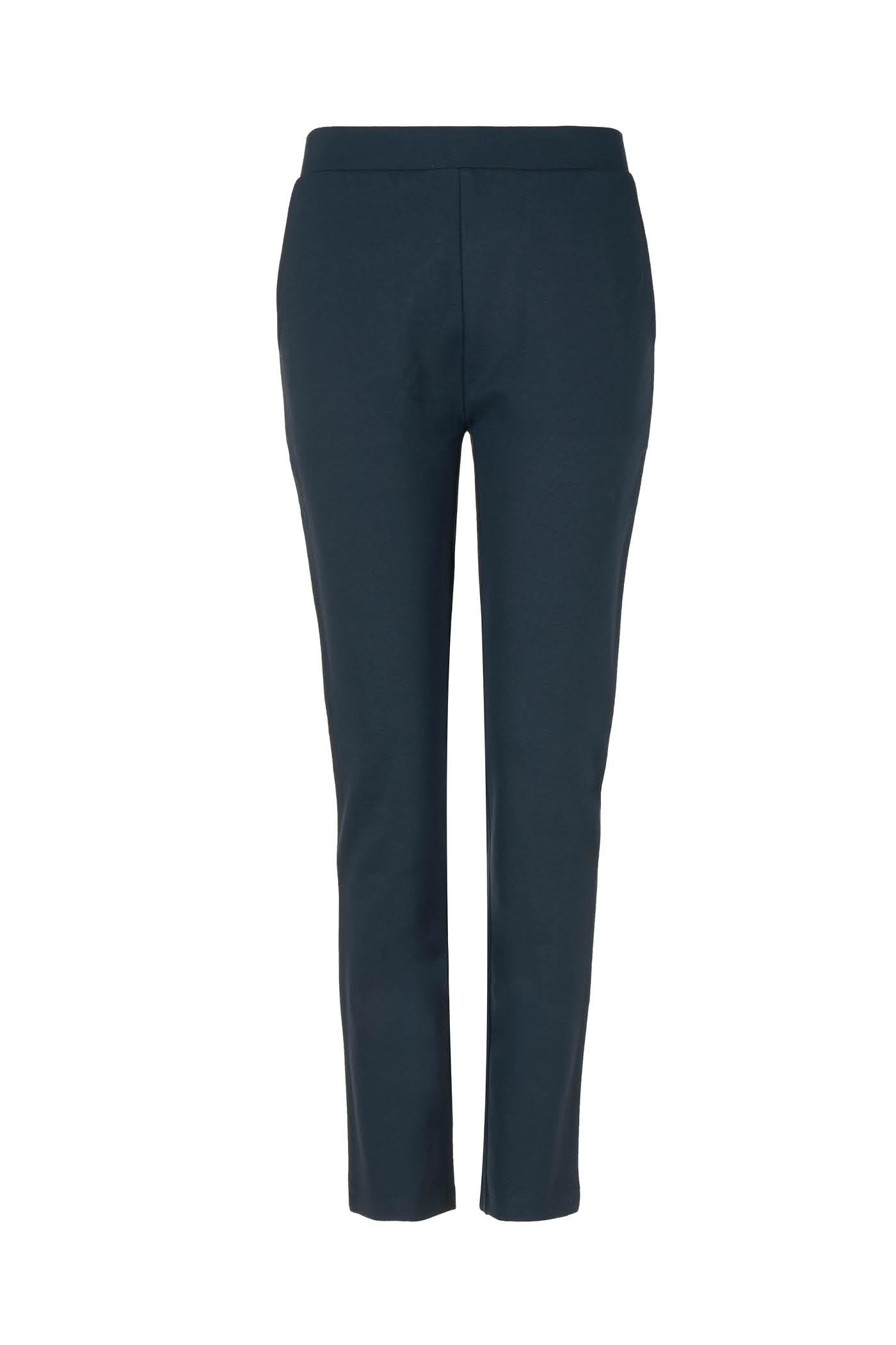 Goldenpoint pantaloni straight vita elasticata donna