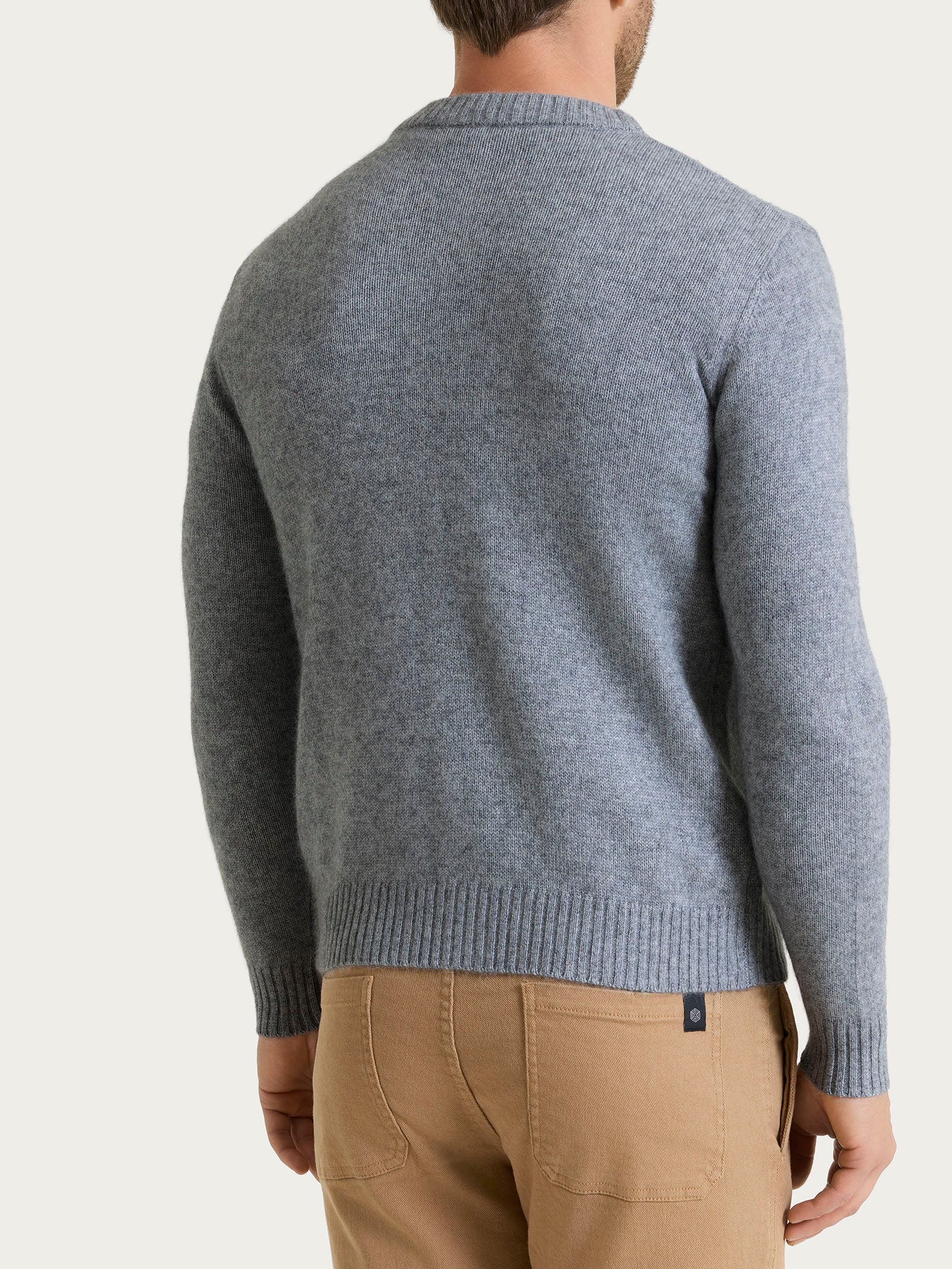 Ragno Natural Soft Cardigan Scollo V Ferro Mel. caldo