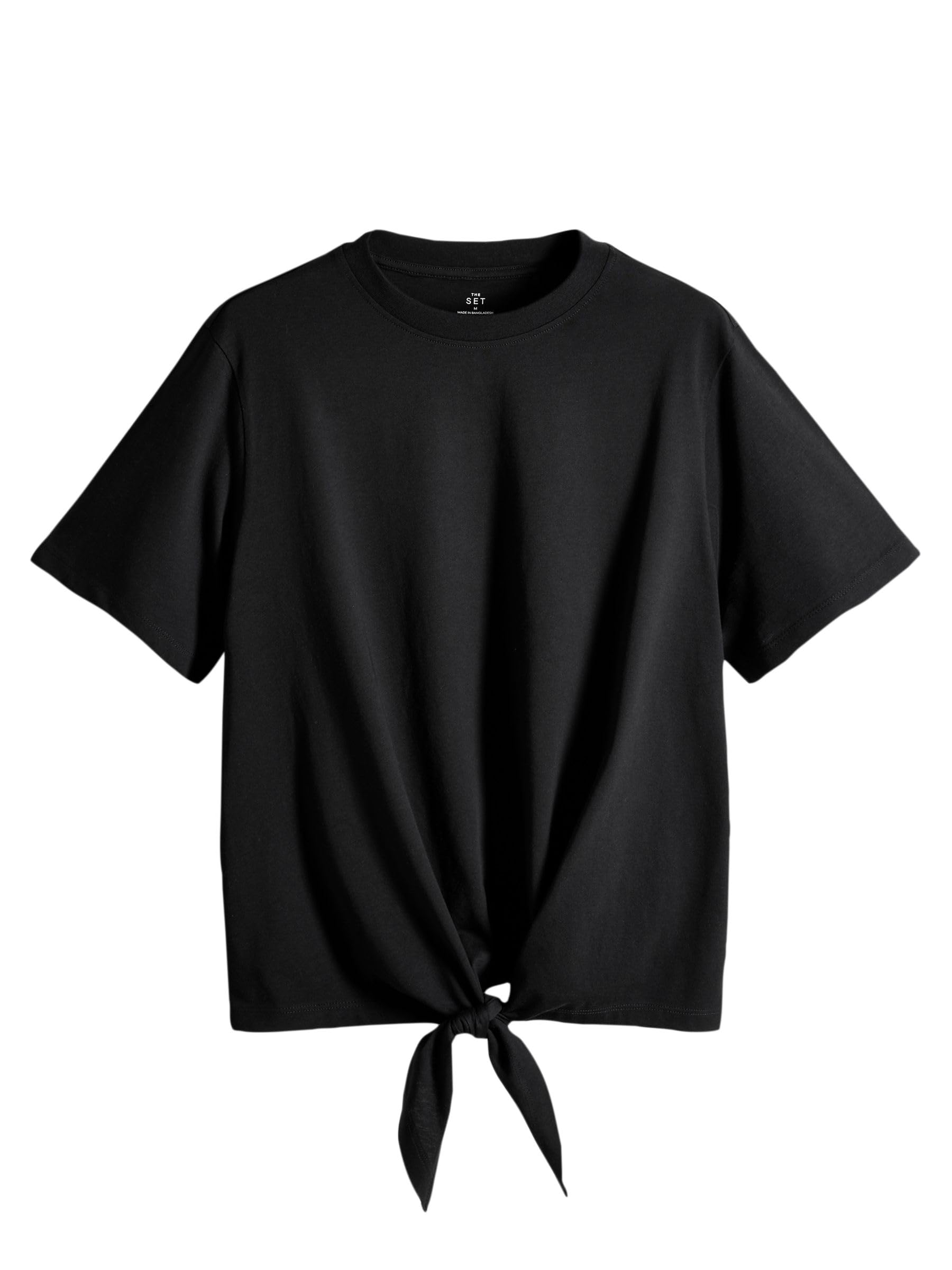 Geo Next The Set t-shirt cotone allacciatura frontale 3 pezzi