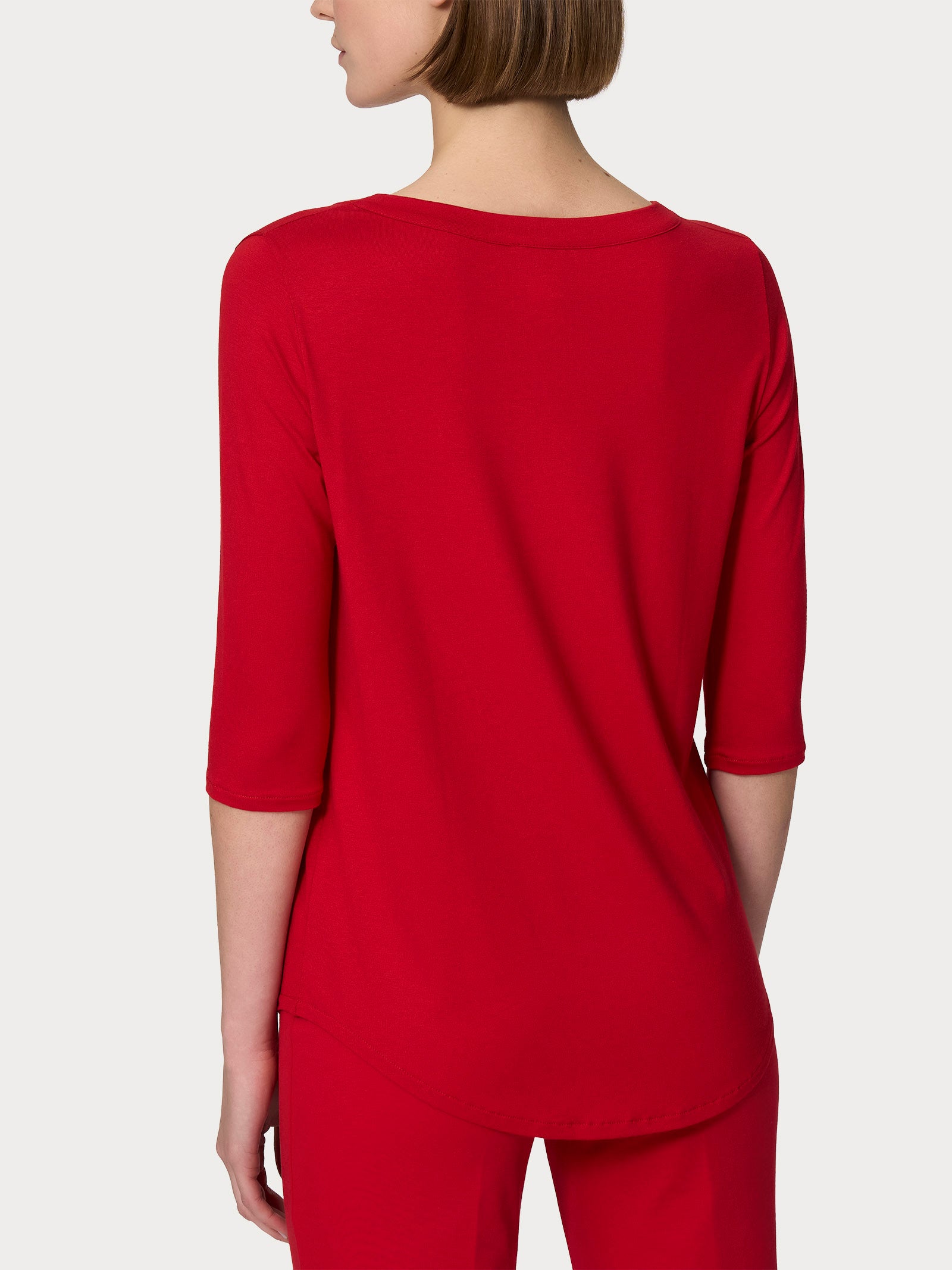 Ragno Viscosa Summer maglietta donna salsa manica 3/4