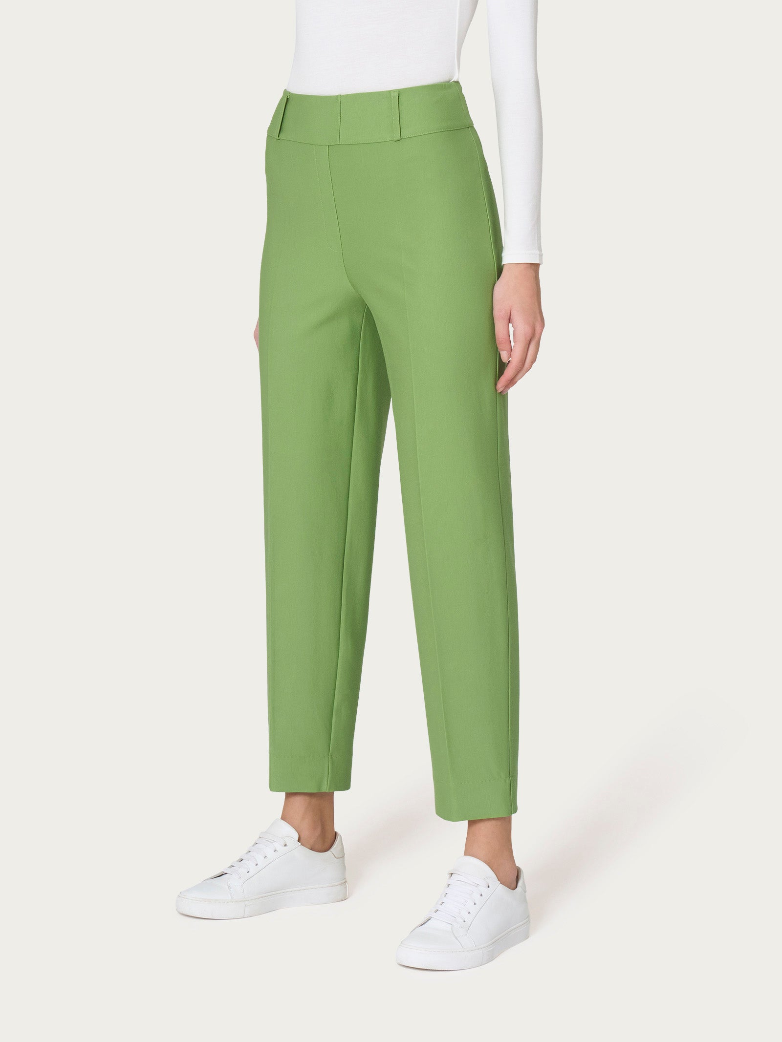 Ragno Compact pantalone carrot Piquant Green verde