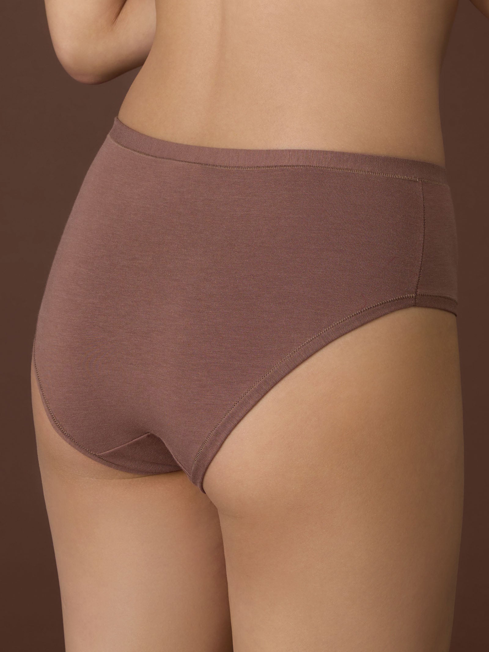 Ragno beYOUtiful Slip Alto Cotone Acorn Bipack 2 Pezzi