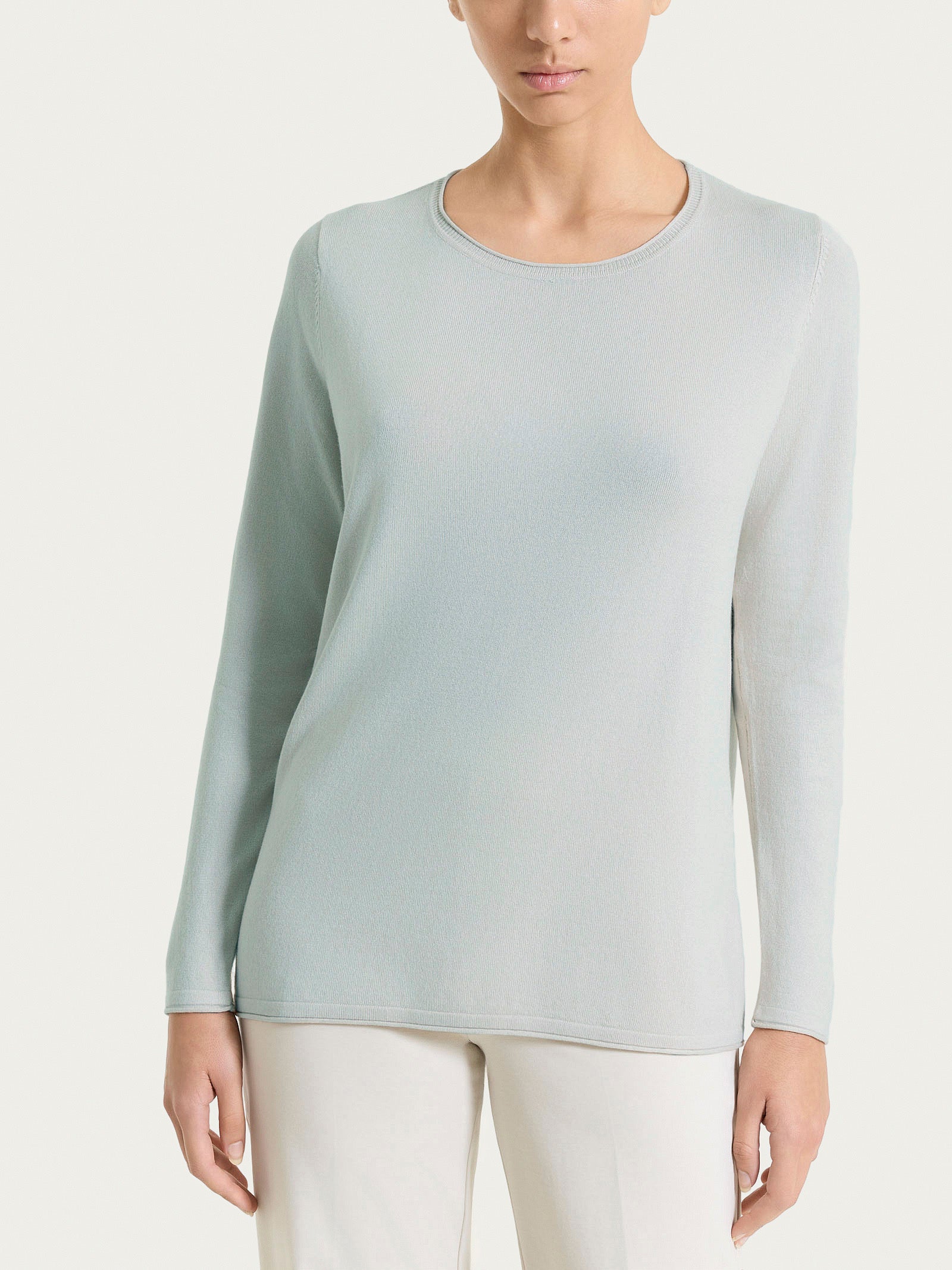 Ragno Summertime Maglia girocollo Gray Dawn viscosa