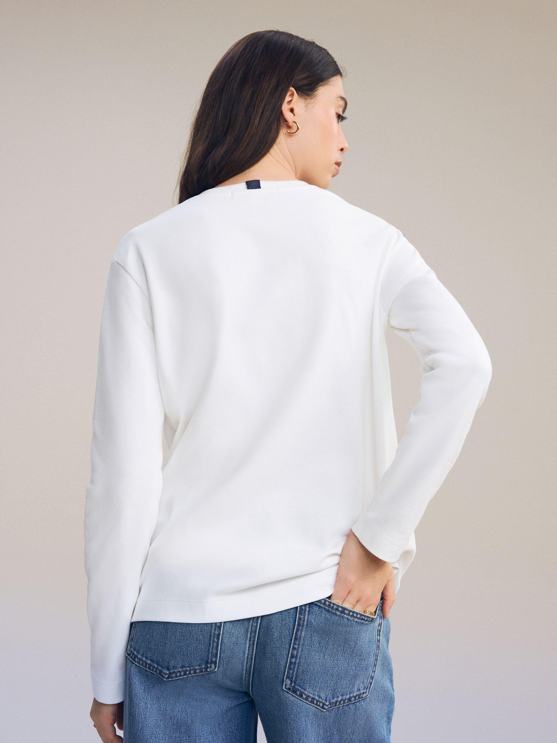 Next maglietta donna girocollo maniche lunghe 44