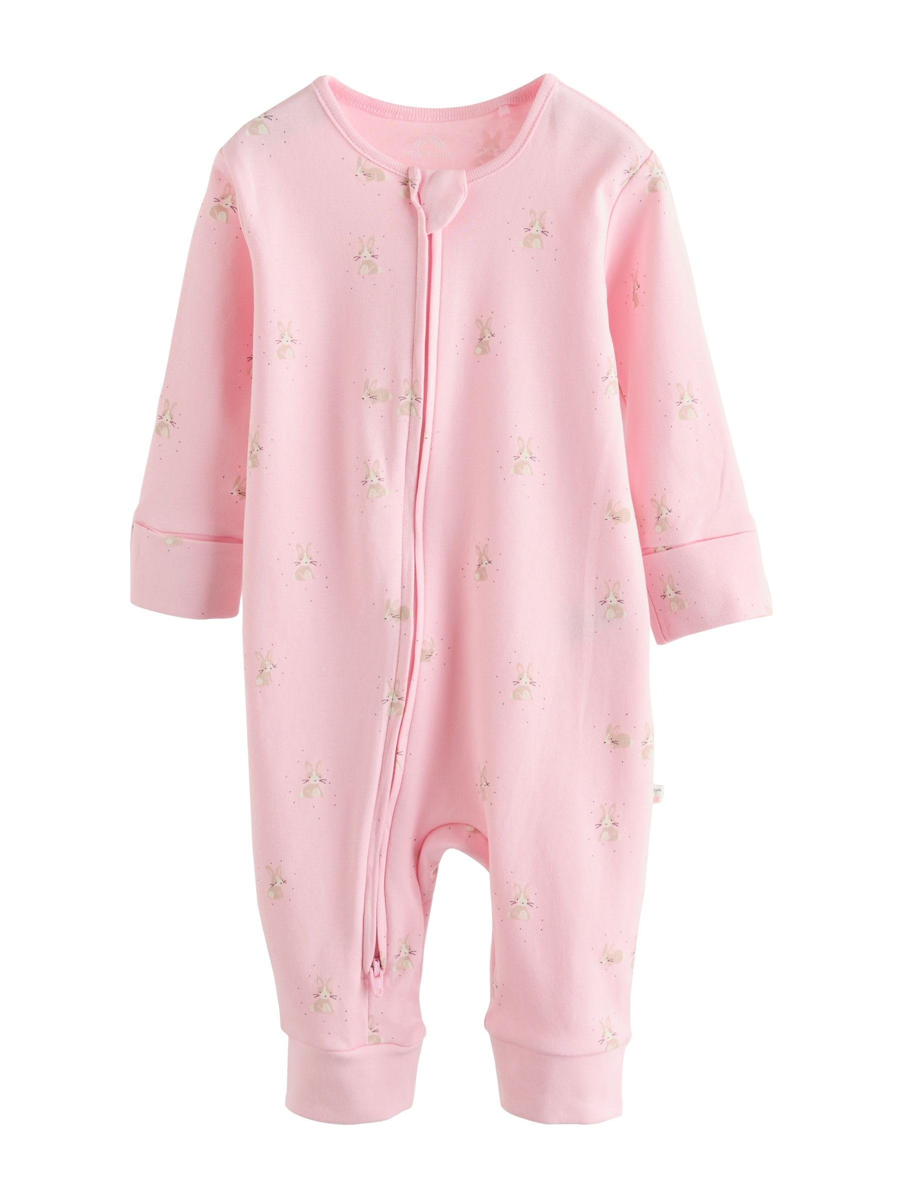 Next tutina neonata zip 68-74 3 pezzi bidirezionale