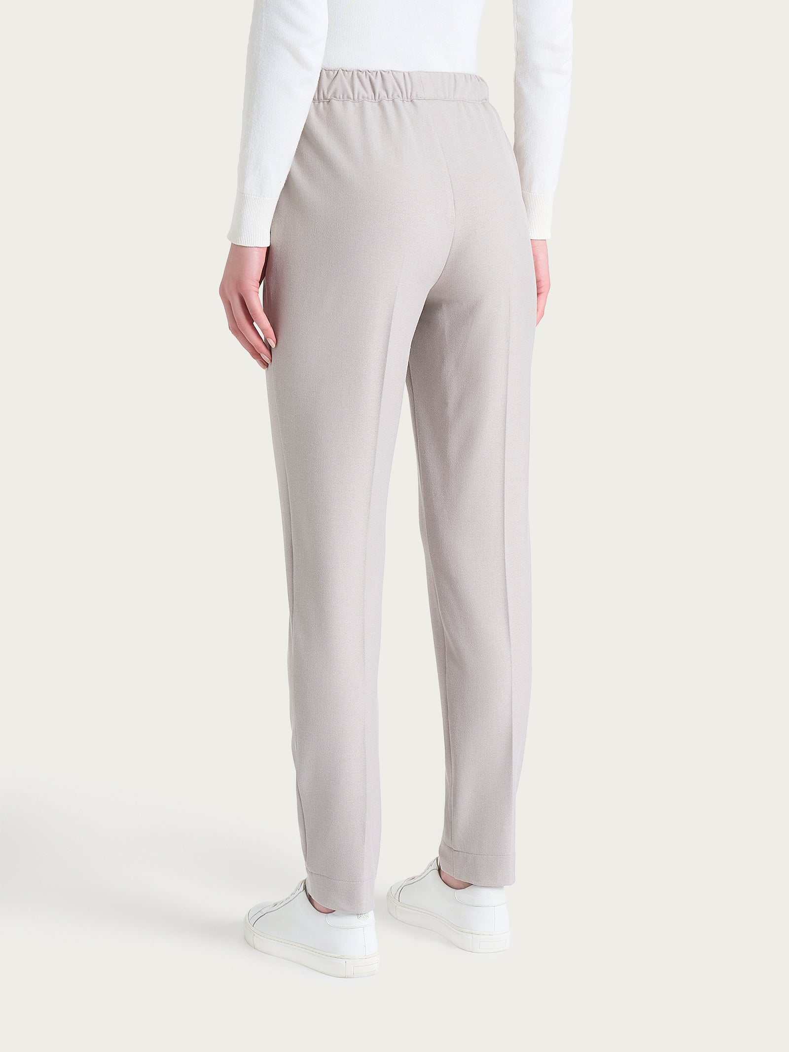 Ragno Flannel Twill Pantalone Chino Slim Nude Viscosa