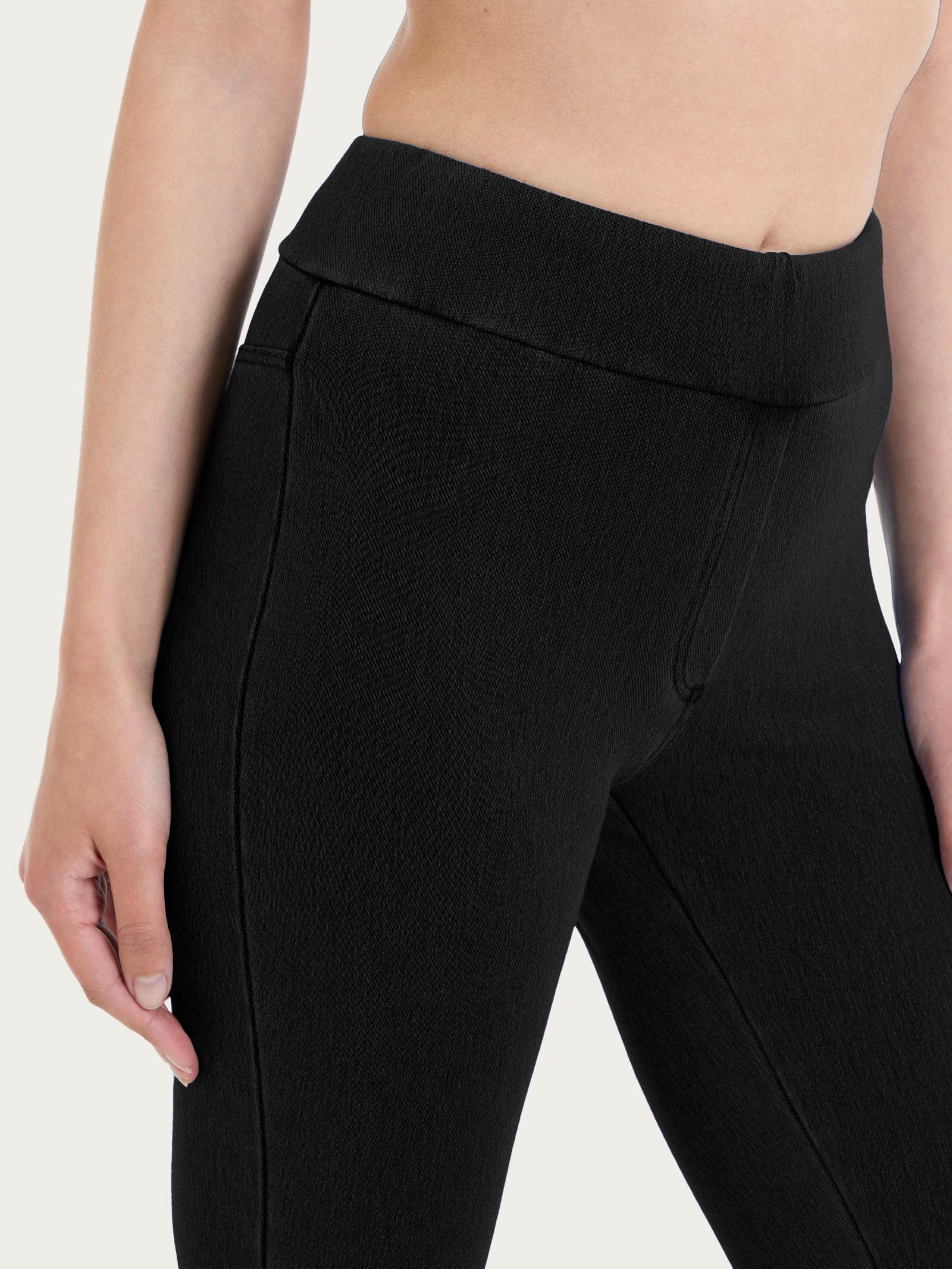 Ragno beYOUtiful leggings pinocchietto Nero denim