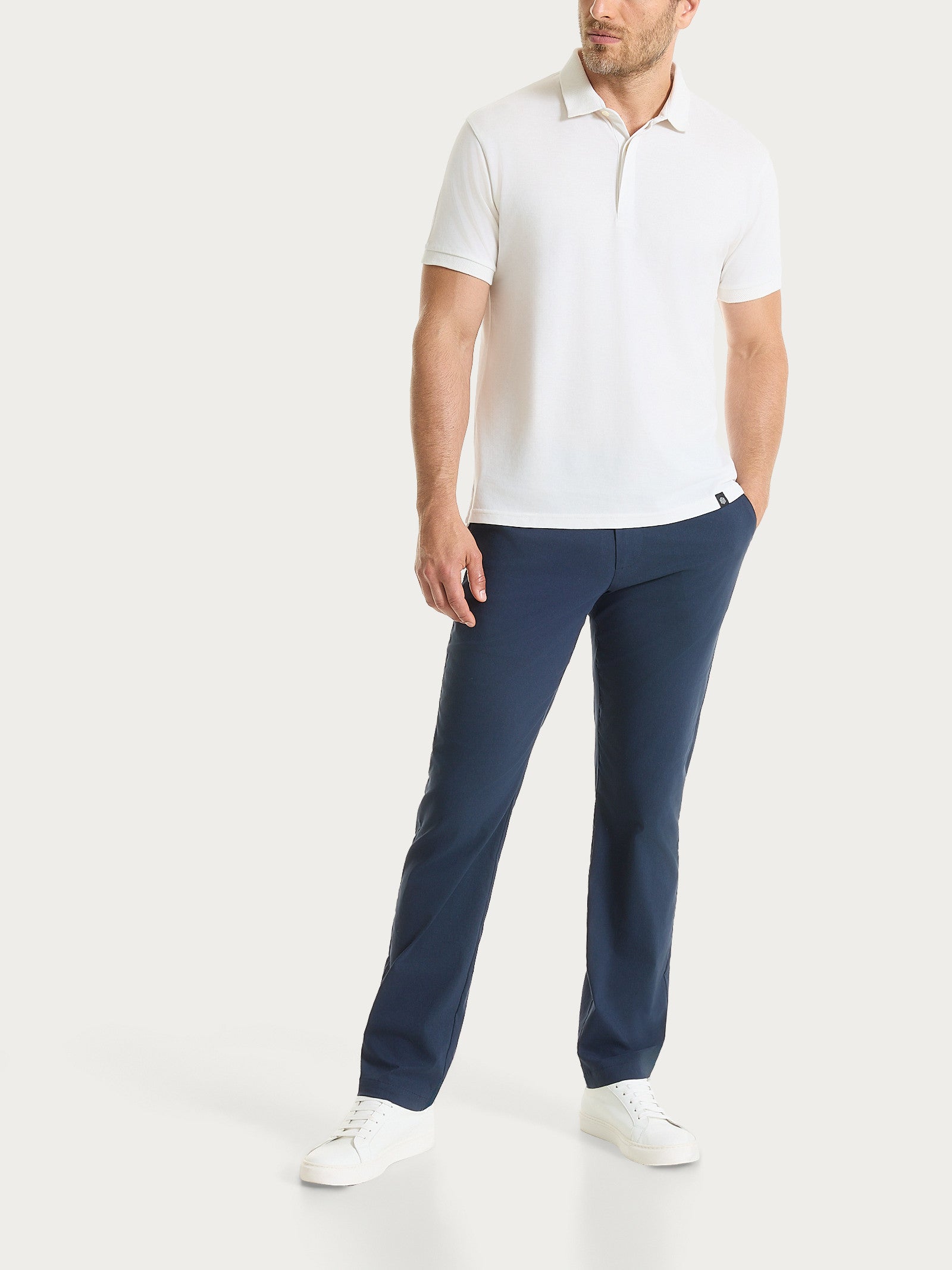 Ragno Pantalone Chino Super Fresh Bleu Uomo