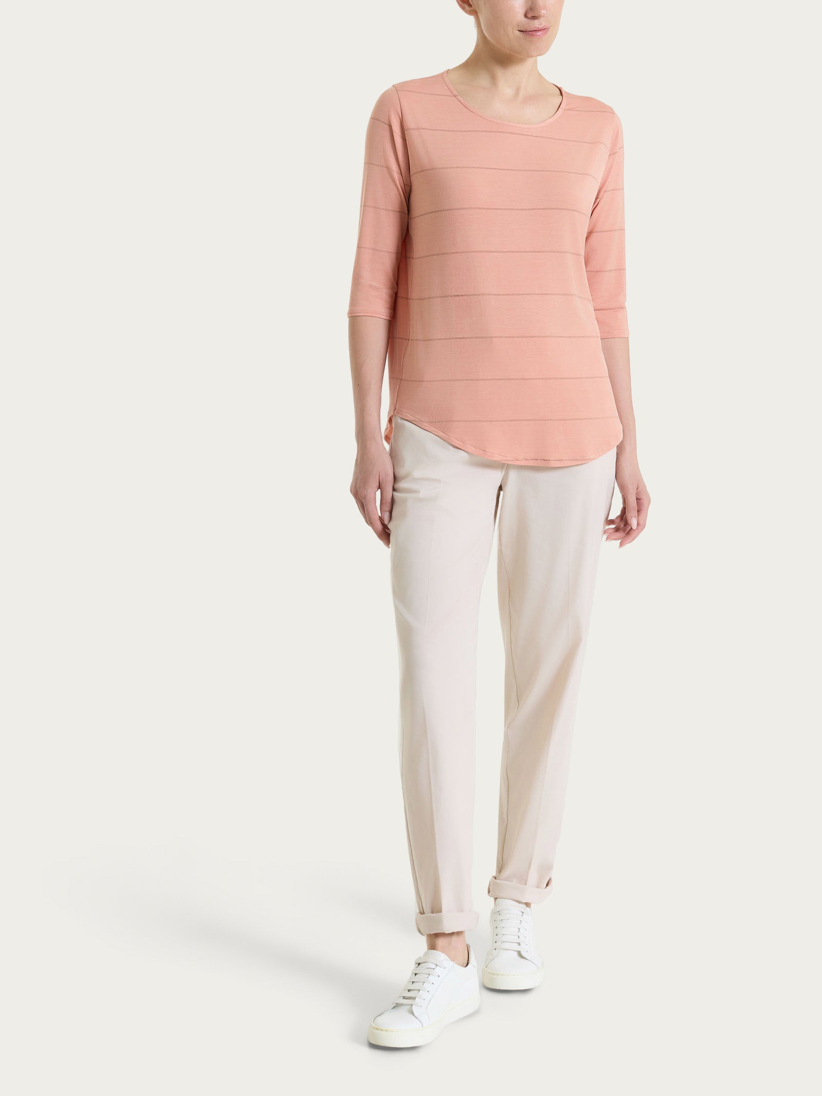 Ragno Super Fresh Pantalone Jogger Almond Peach con Tasche
