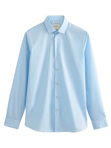 NEXT Camicia Easy-Care Skinny Uomo Taglia 41 Misto Cotone