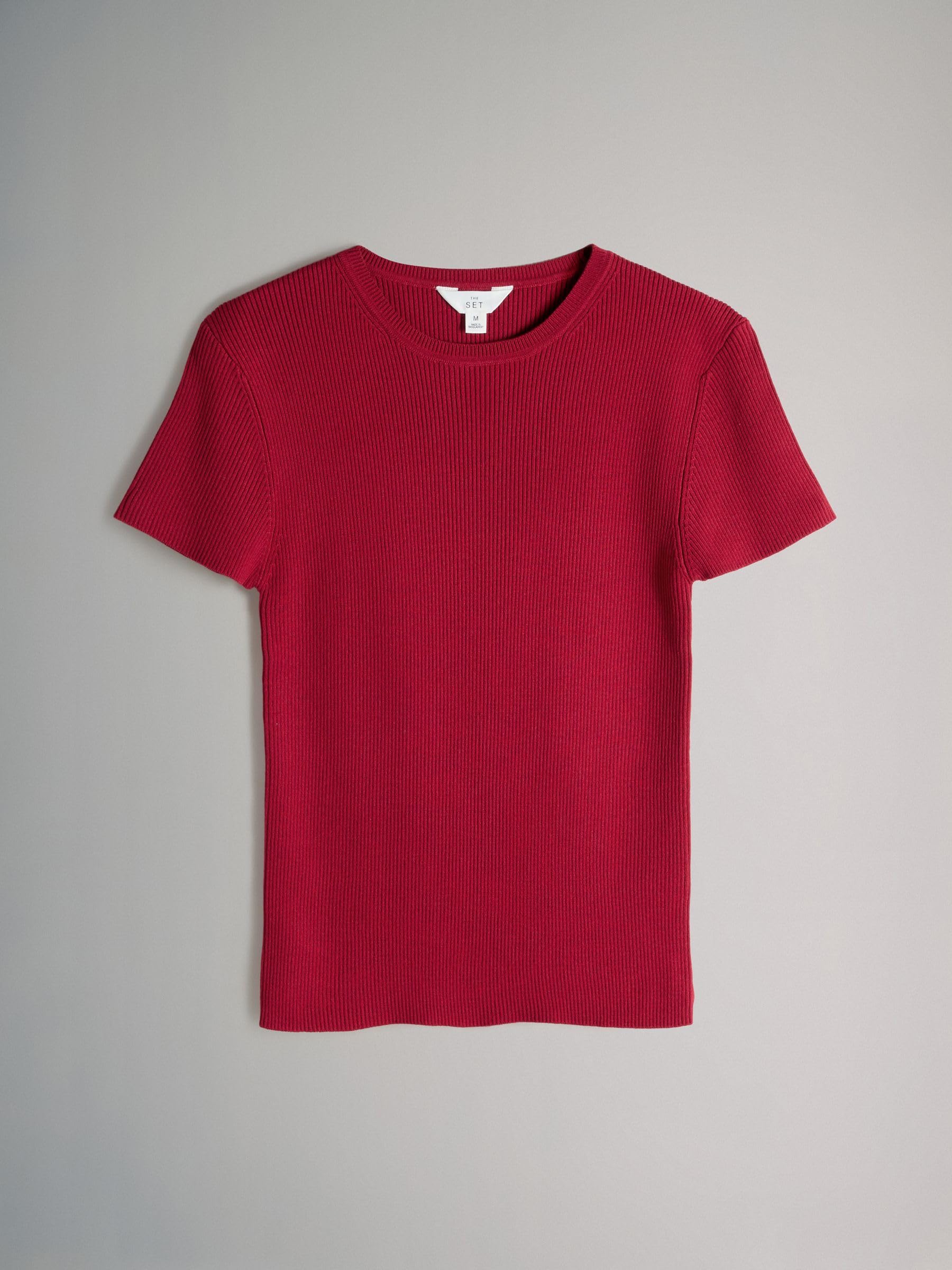 Geo Next The Set T-Shirt Donna Confezione da 3 Maglia a Coste