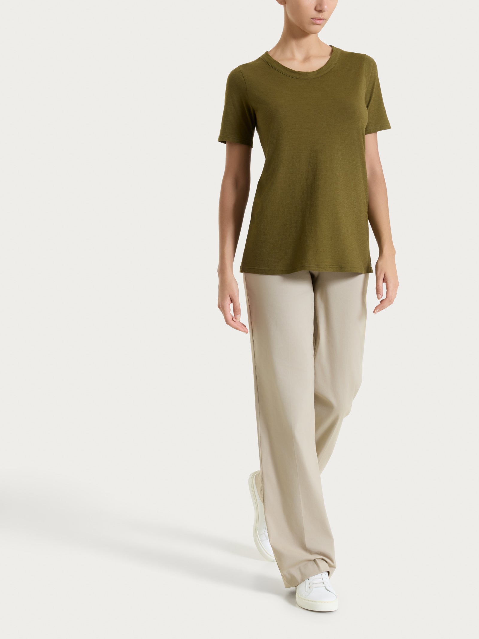 Ragno Super Fresh pantalone ampio Crockery cotone