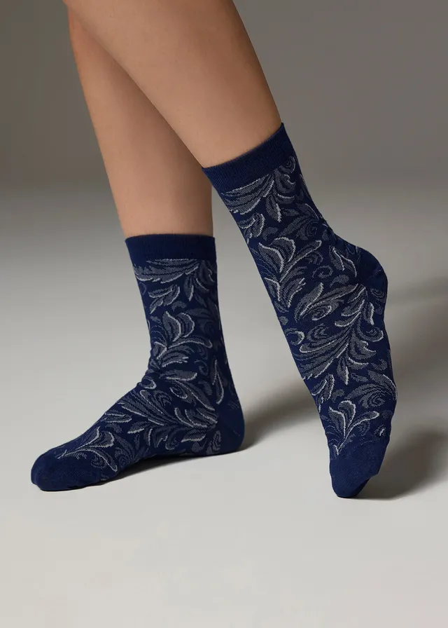 Philippe Matignon Harmonie calzini cotone foliage unici