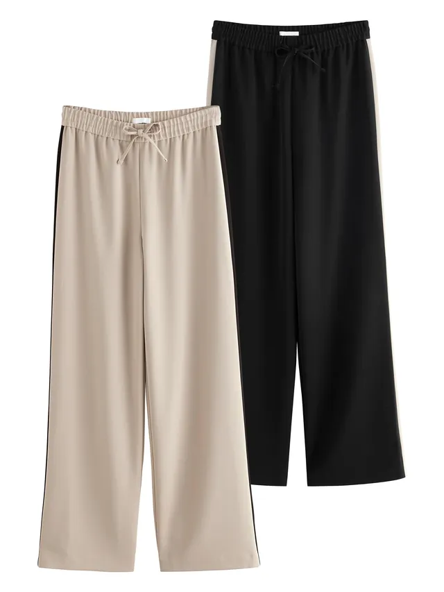 Geo Next The Set Pantalone Tuta Righe Laterali 2 Pezzi Vita Elastica