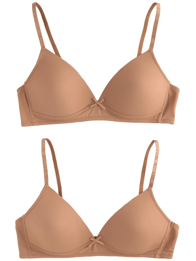 Next Confezione da 2 Reggiseni Sportivi Mid Brown 60 sostegno