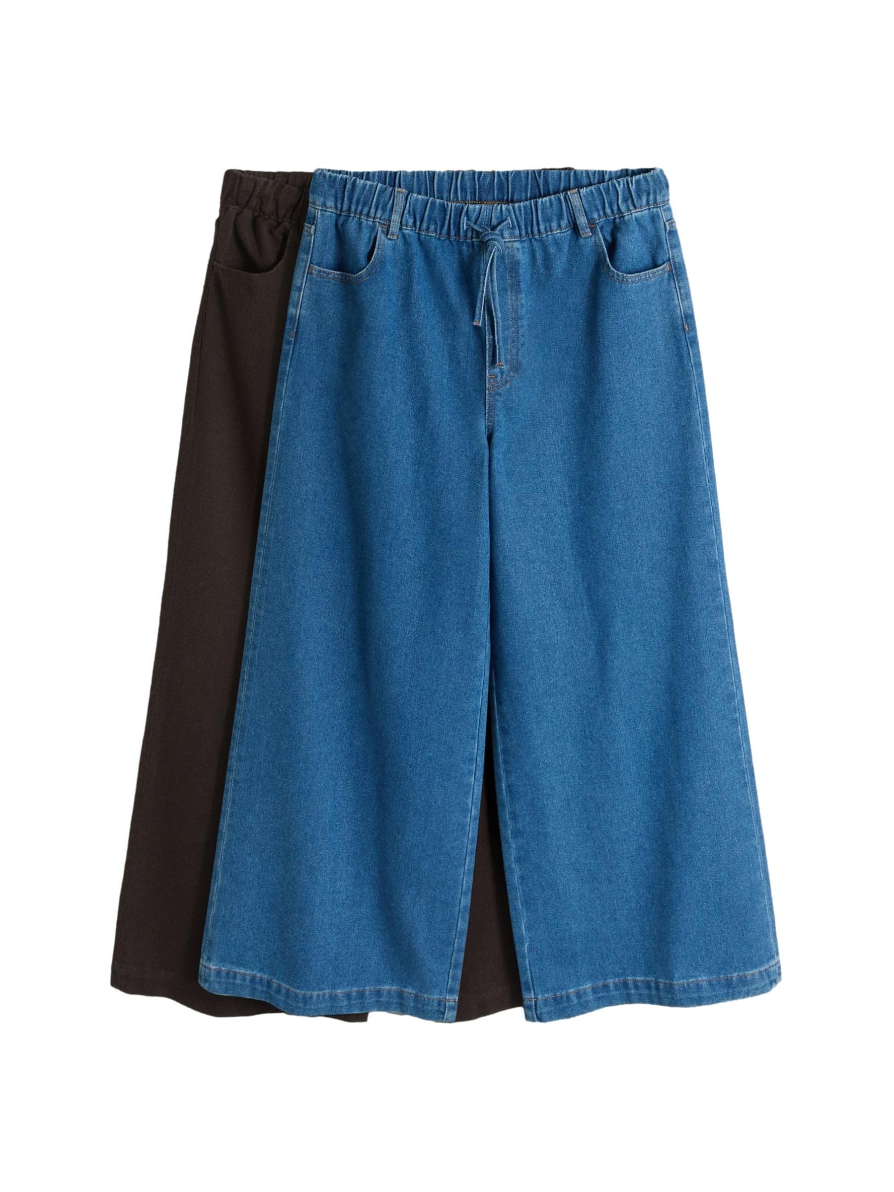 Geo Next The Set jeans donna gamba larga 2 pezzi