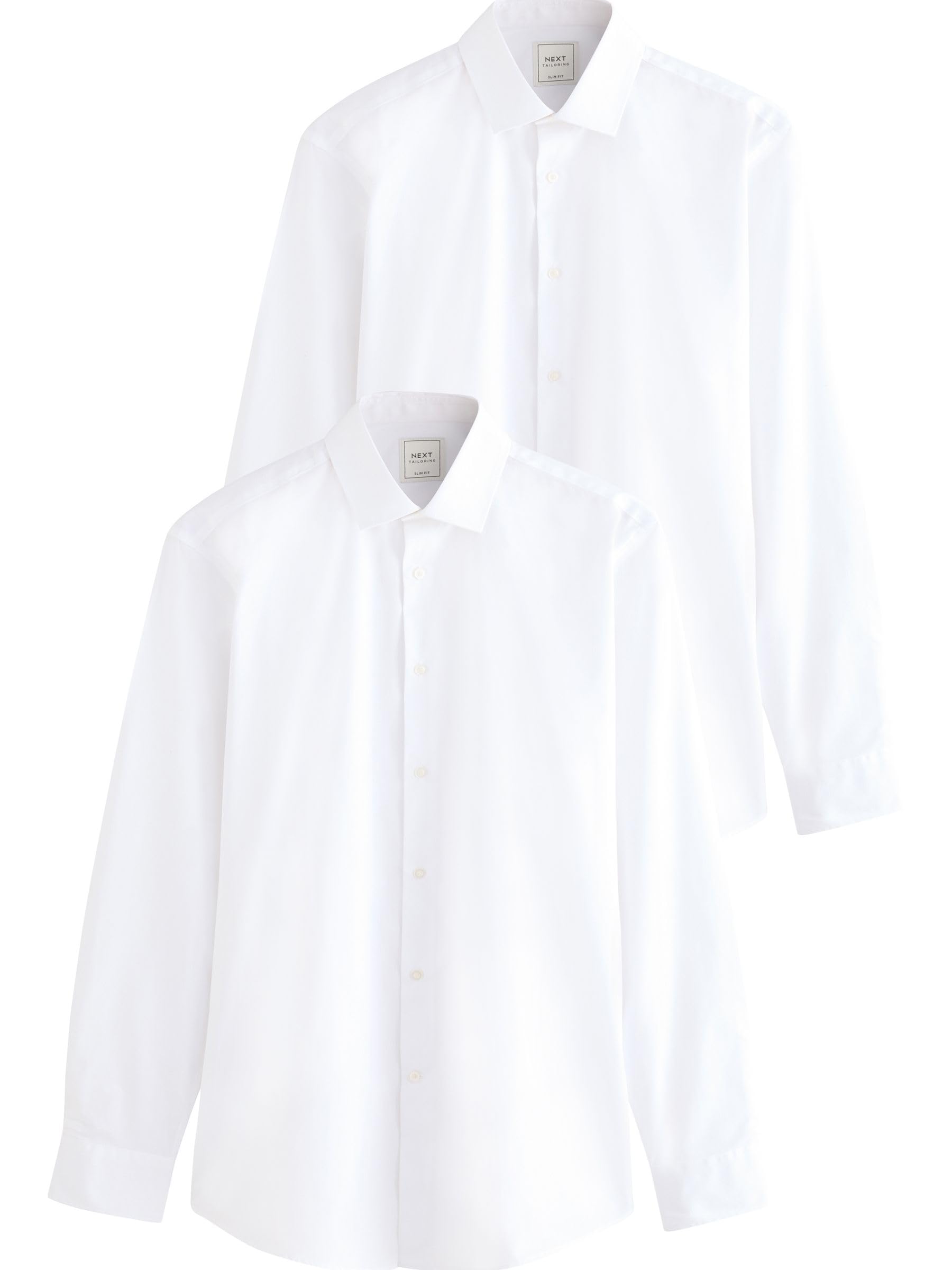 Next Easy-Care camicia maniche lunghe 2 pezzi polsino