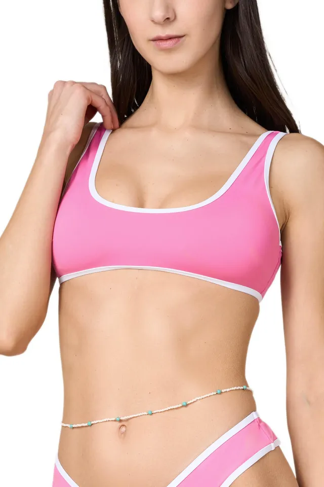 Goldenpoint Bubble Gum top bikini brassiere microfibra