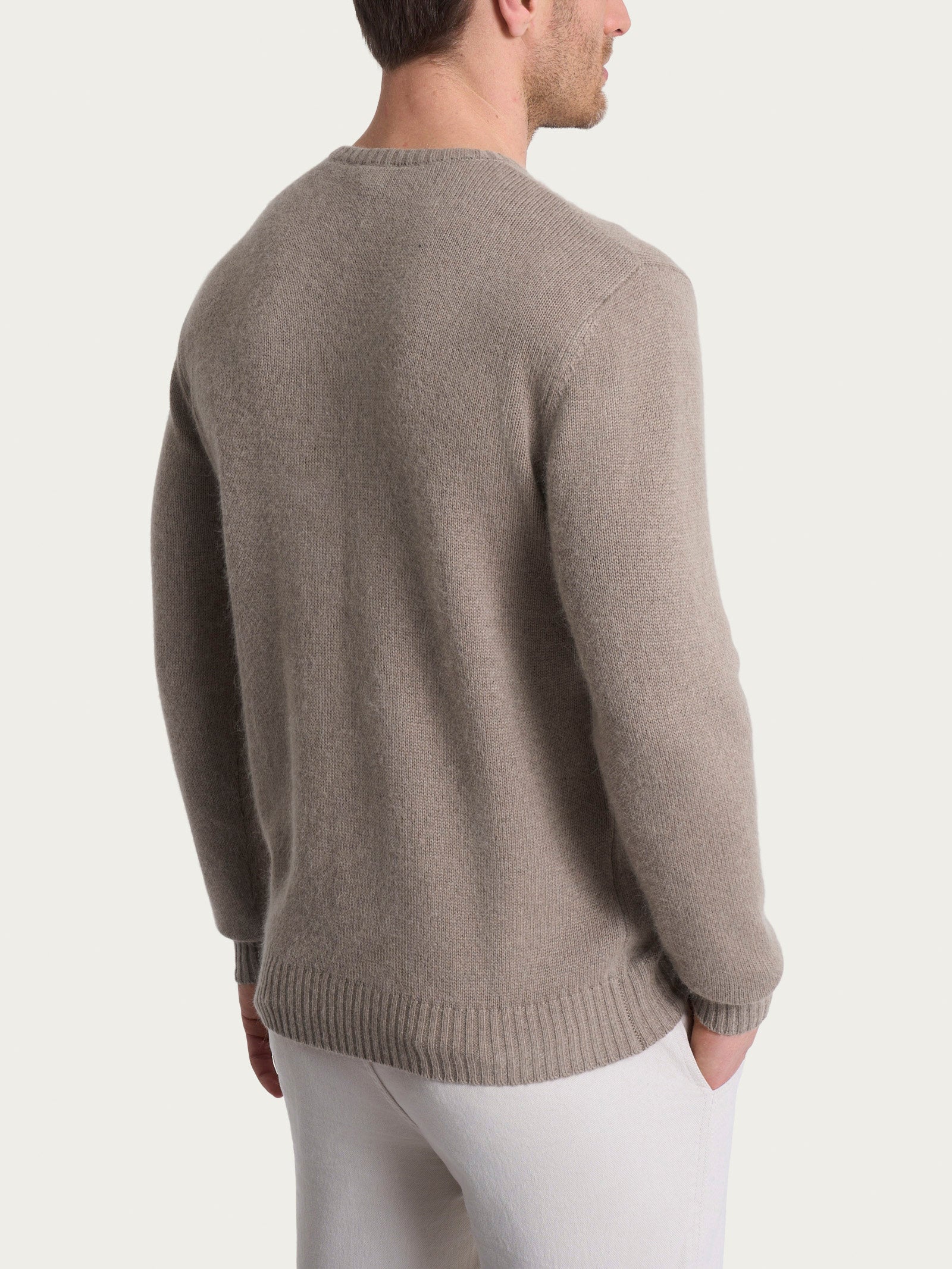 Ragno Natural Soft pull girocollo Glace Mel. misto viscosa