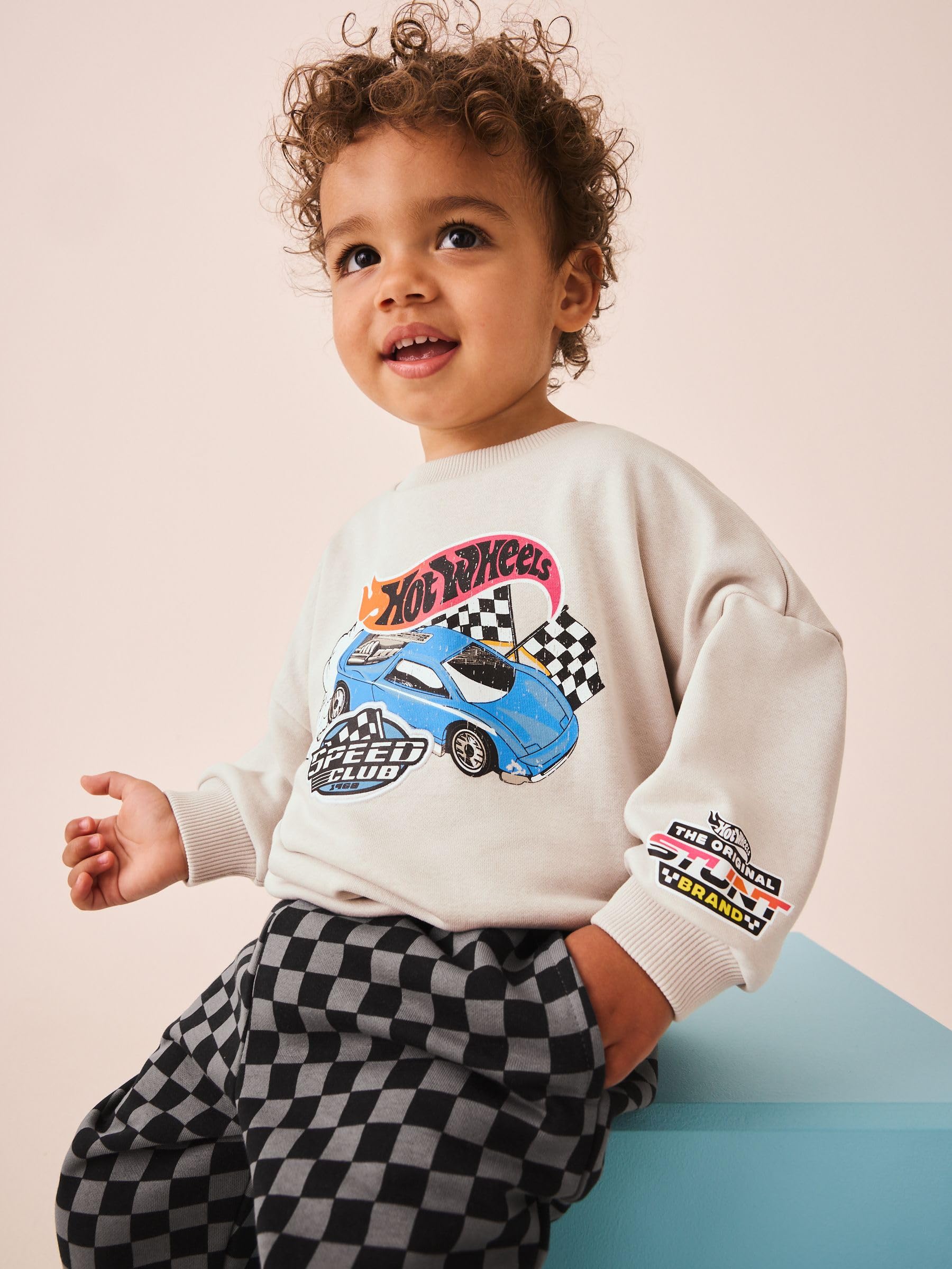 Geo Next Hot Wheels tuta bambino grigia 92-98 girocollo