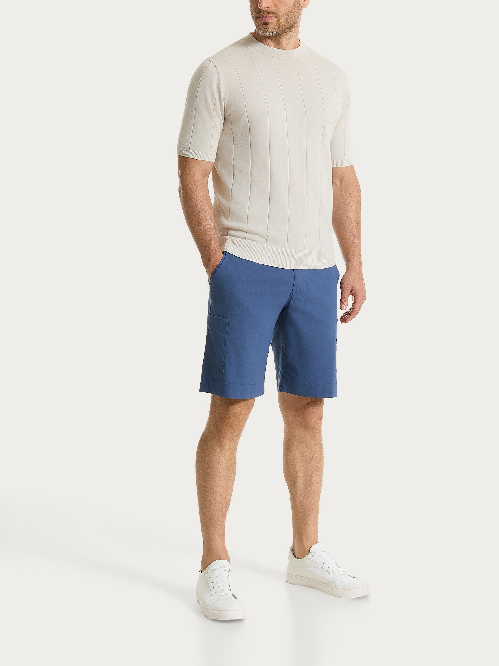 Ragno Bermuda Cargo Super Fresh cotone elasticizzato Oceana