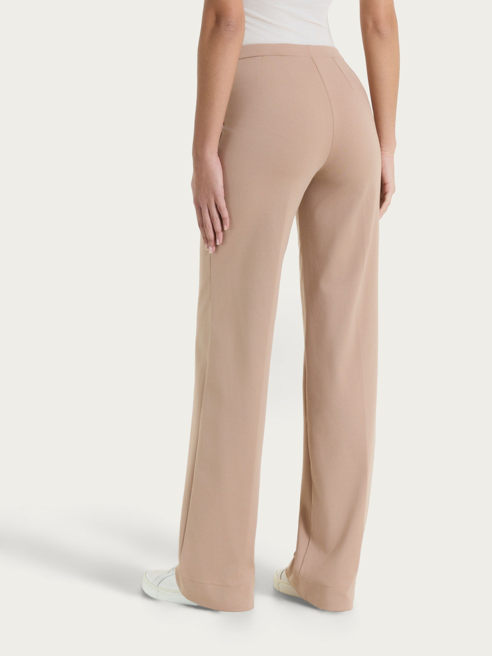 Ragno Compact Light Pantalone Ampio Warm Taupe Cotone