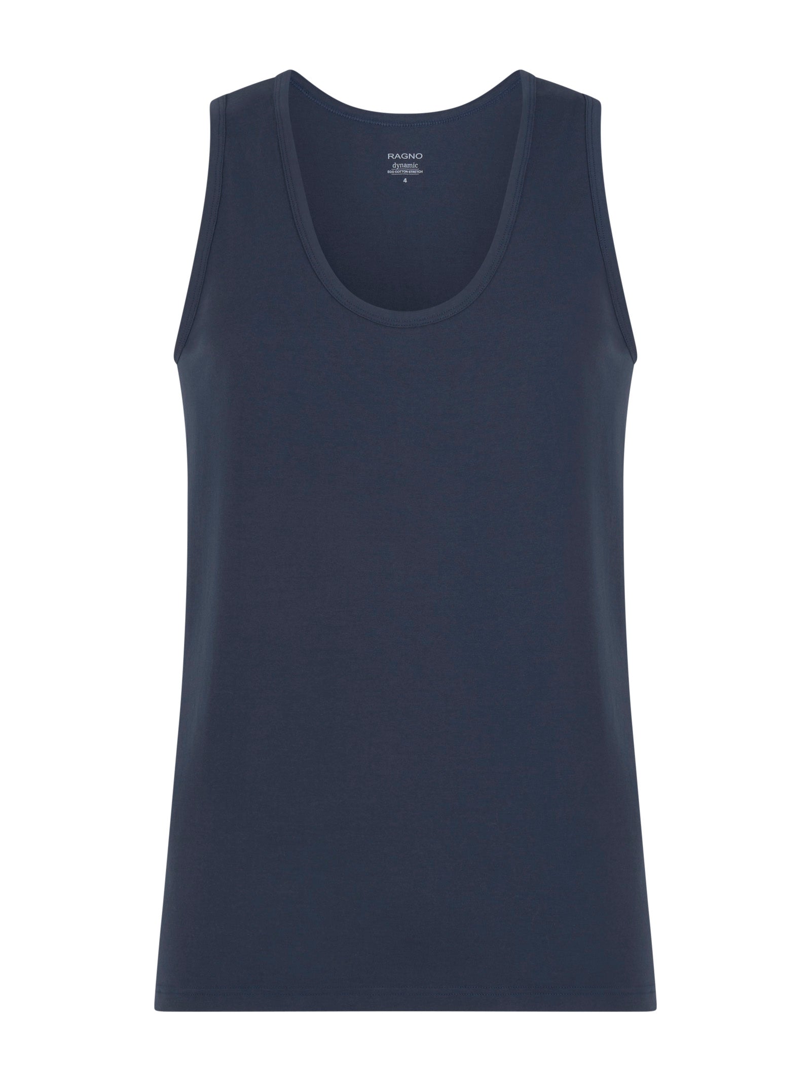 Ragno Dynamic canottiera uomo cotone Bleu Bipack 2 pezzi