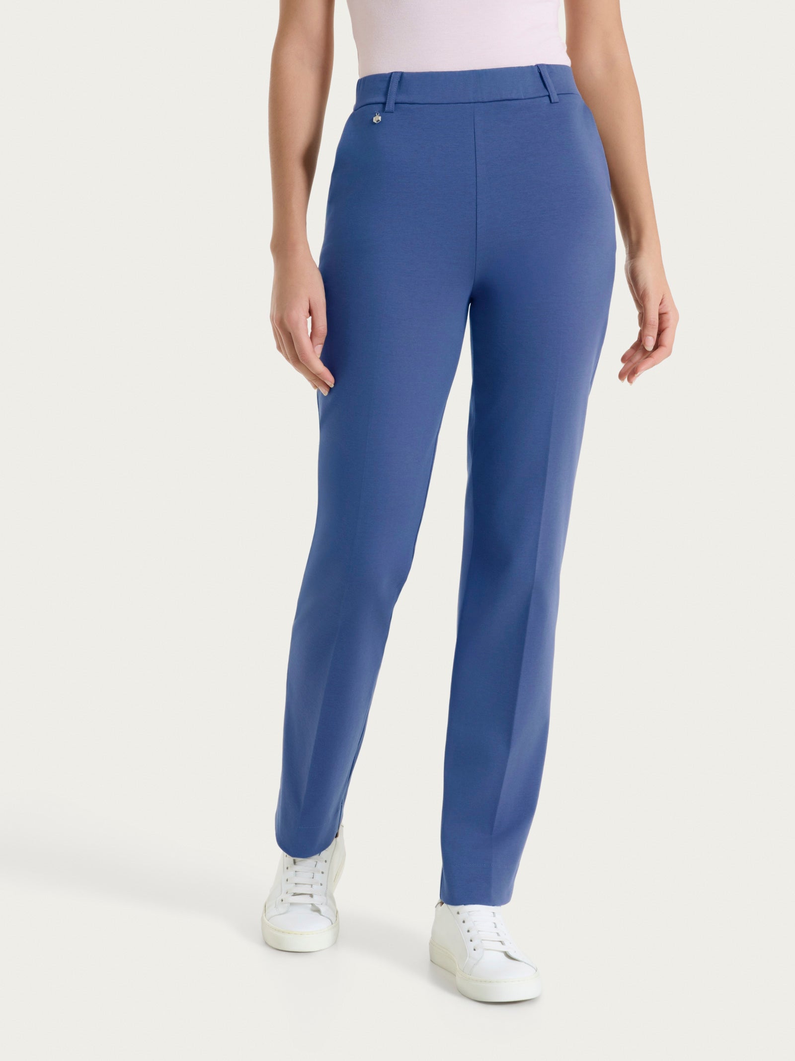 Ragno Compact Light Pantalone dritto Oceana misto cotone