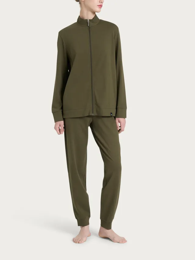 Ragno Eco Cotton pigiama tuta cotone Dark Olive