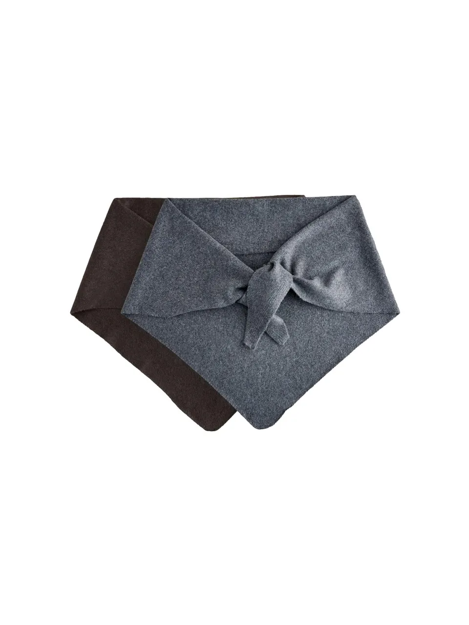 Geo Next The Set 2 sciarpe triangolari donna maglia