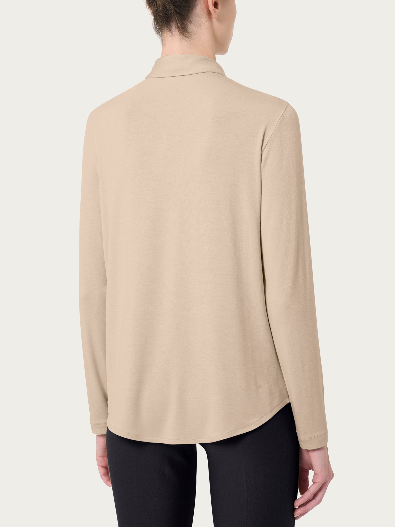 Ragno Eco Viscosa camicia irish cream manica lunga
