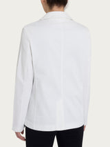 Ragno Super Denim giacca due bottoni bianco denim leggero