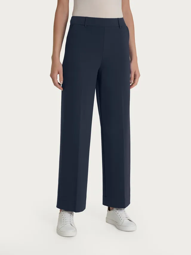Ragno Compact Light pantalone ampio blu alla caviglia