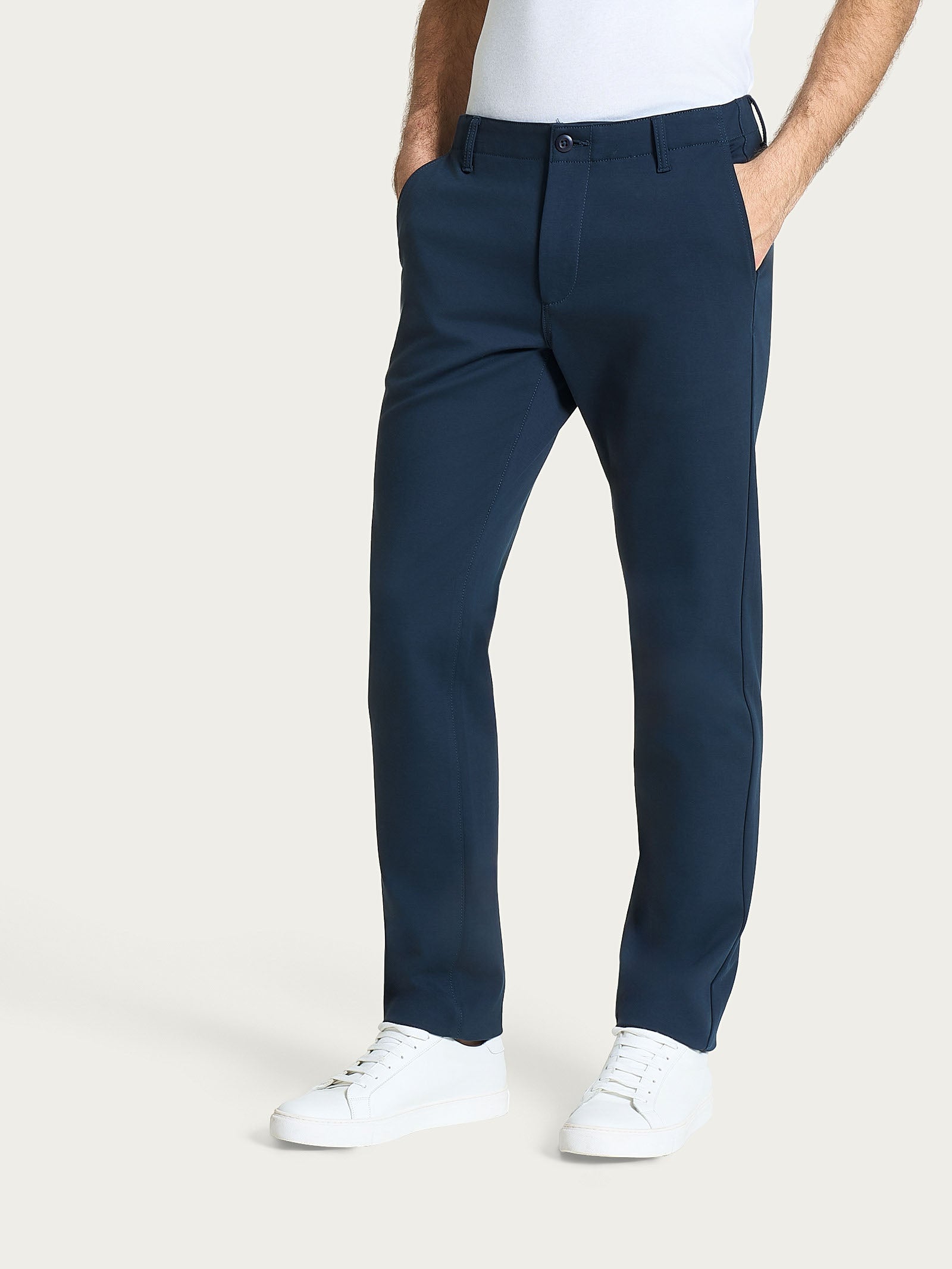 Ragno Cotton Compact pantalone chino tasche america blu