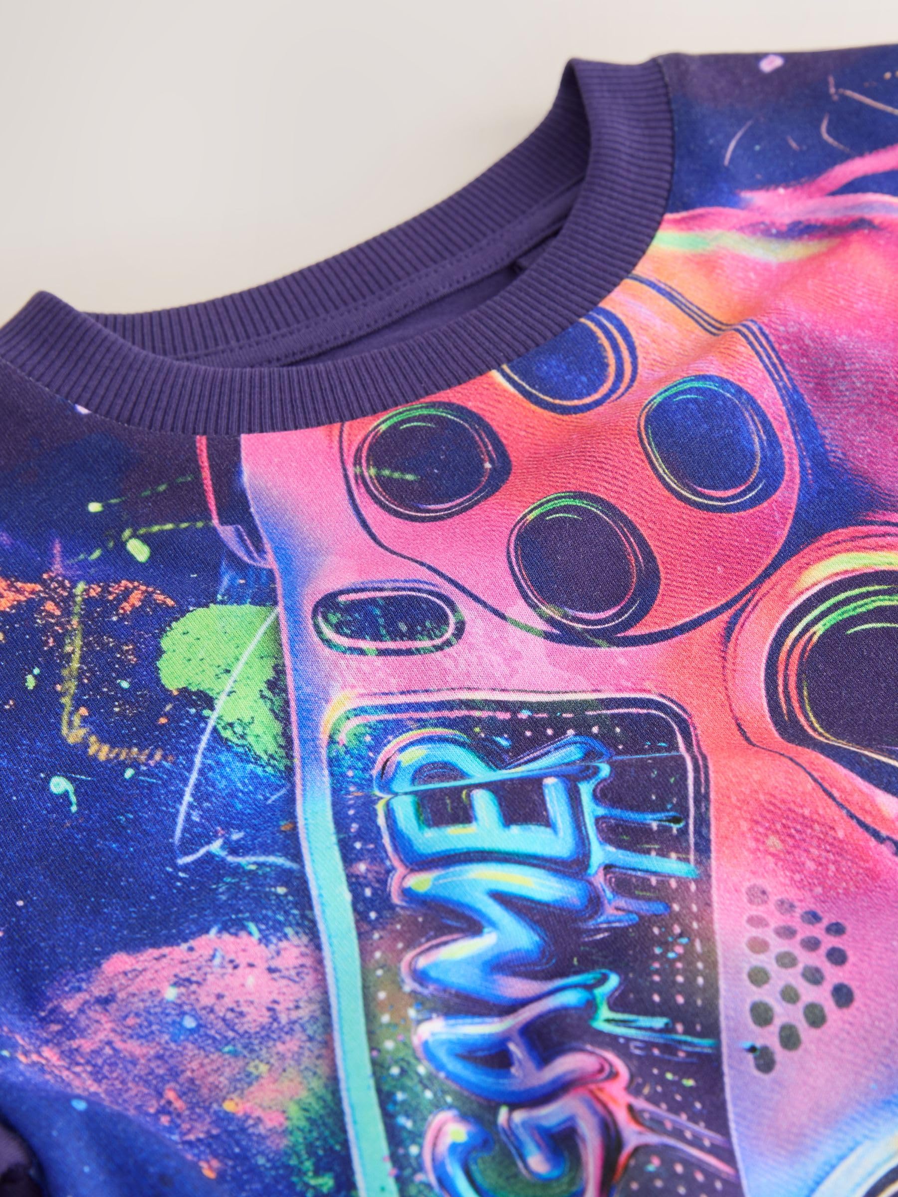 Next T-Shirt a Maniche Corte Stampa Integrale Bambino Regular