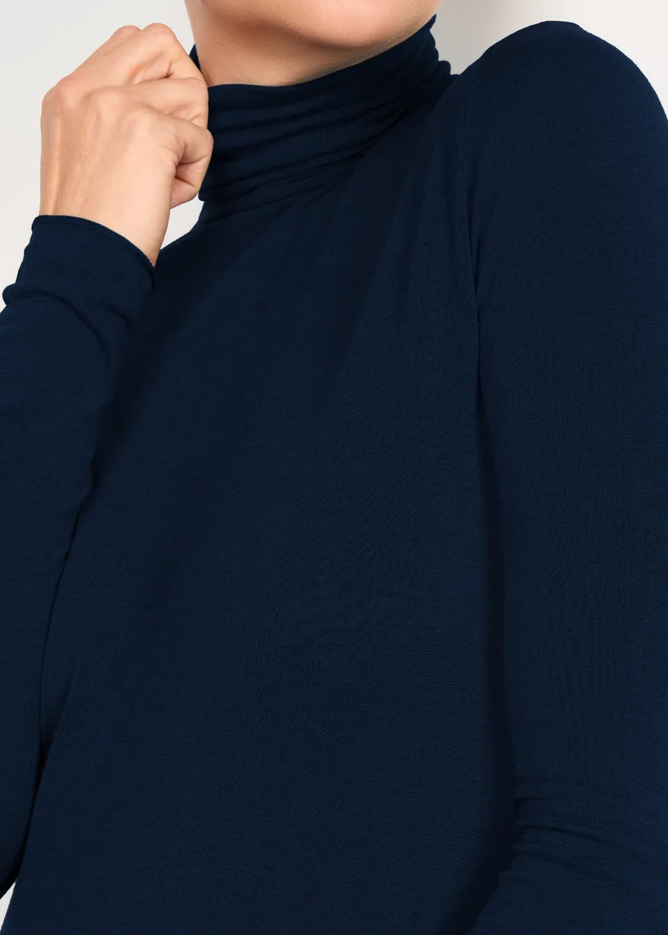 Philippe Matignon Leger Cachemire collo alto maglia collo alto