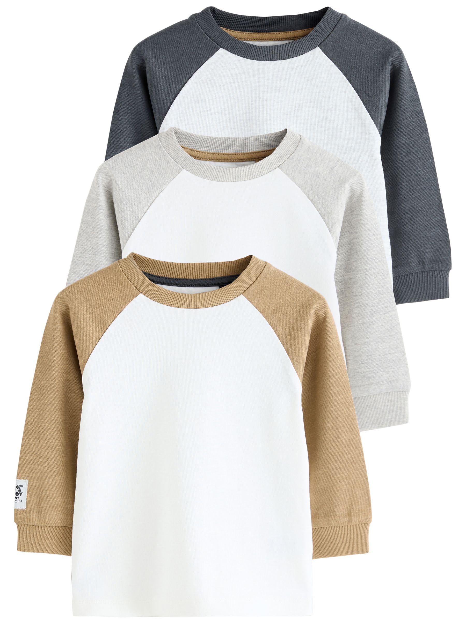 Next magliette manica lunga bambino 18-24 mesi 3 pezzi