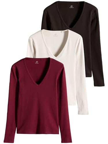 Geo Next The Set magliette donna confezione da 3 scollo a V