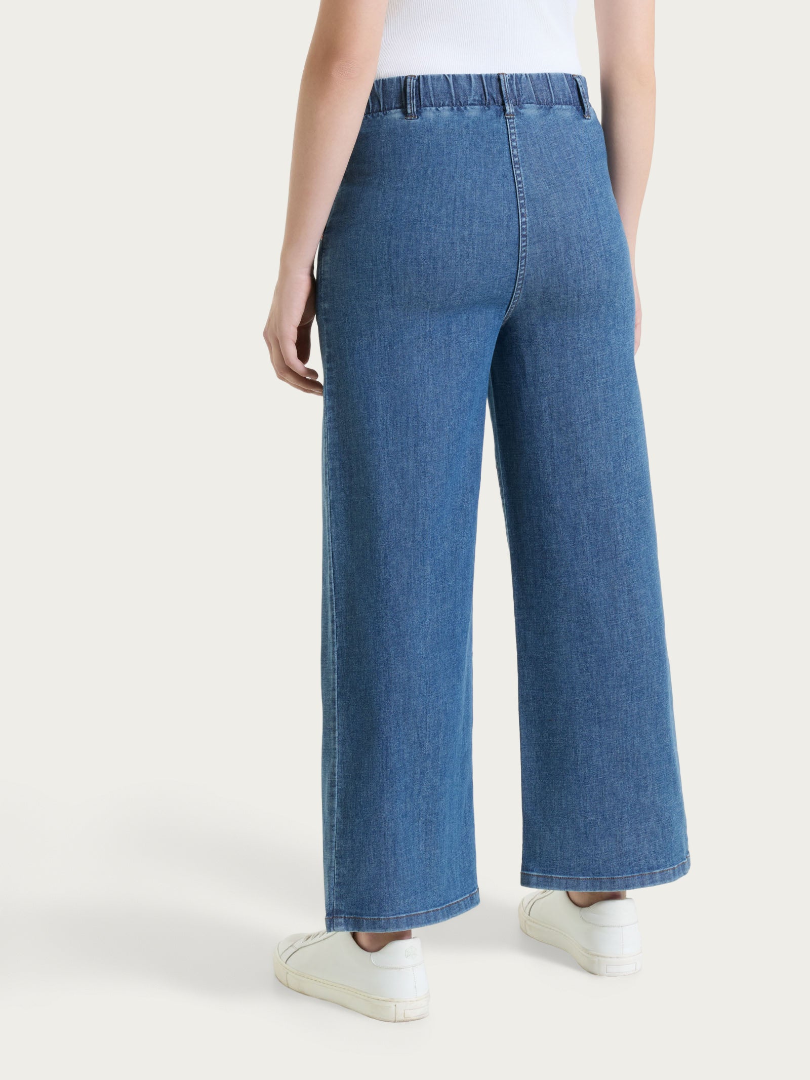 Ragno Super Denim jeans ampio cotone elasticizzato blu Delavé