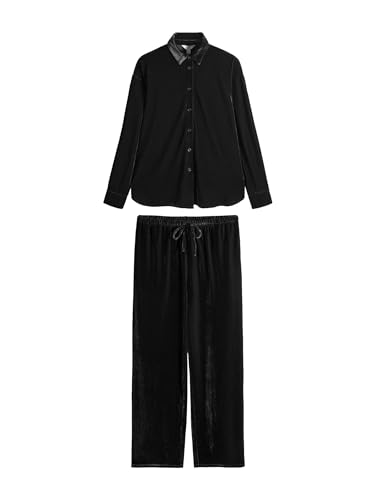 Geo Next The Set Completo Velluto Camicia 2 Pezzi Morbido