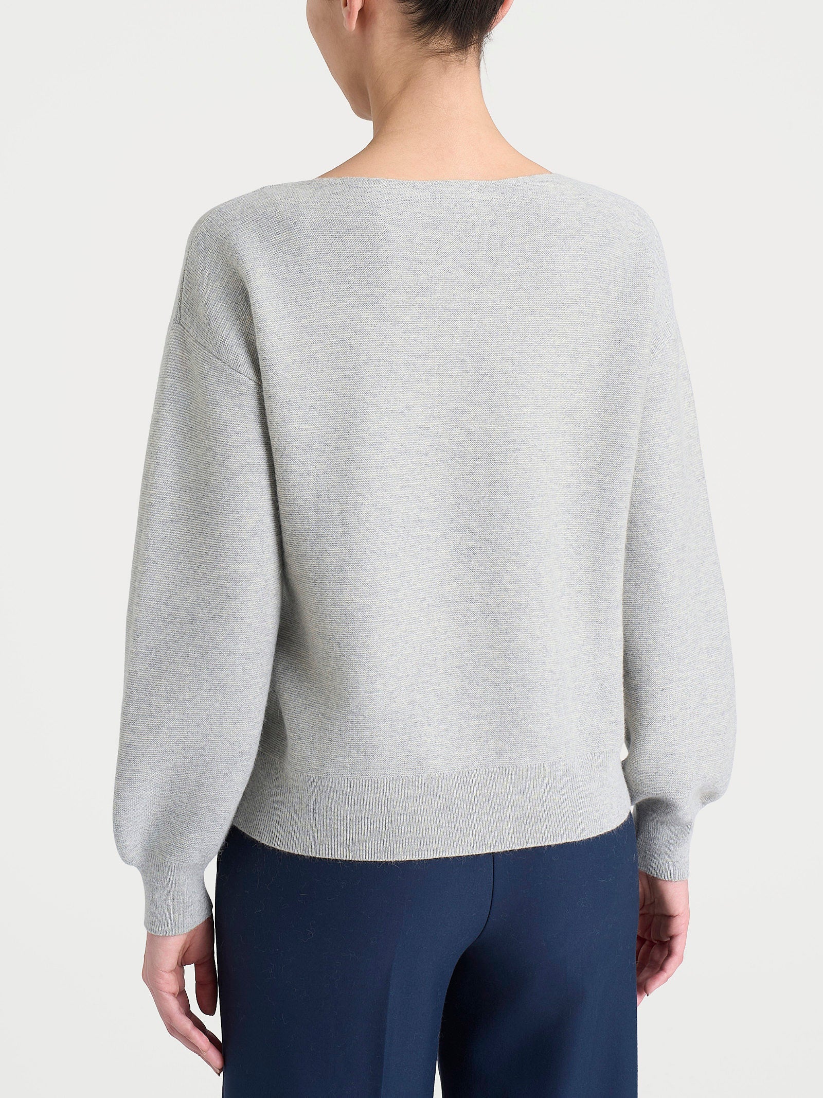 Ragno Natural Soft Maglia Barchetta Ghiaia Mel.