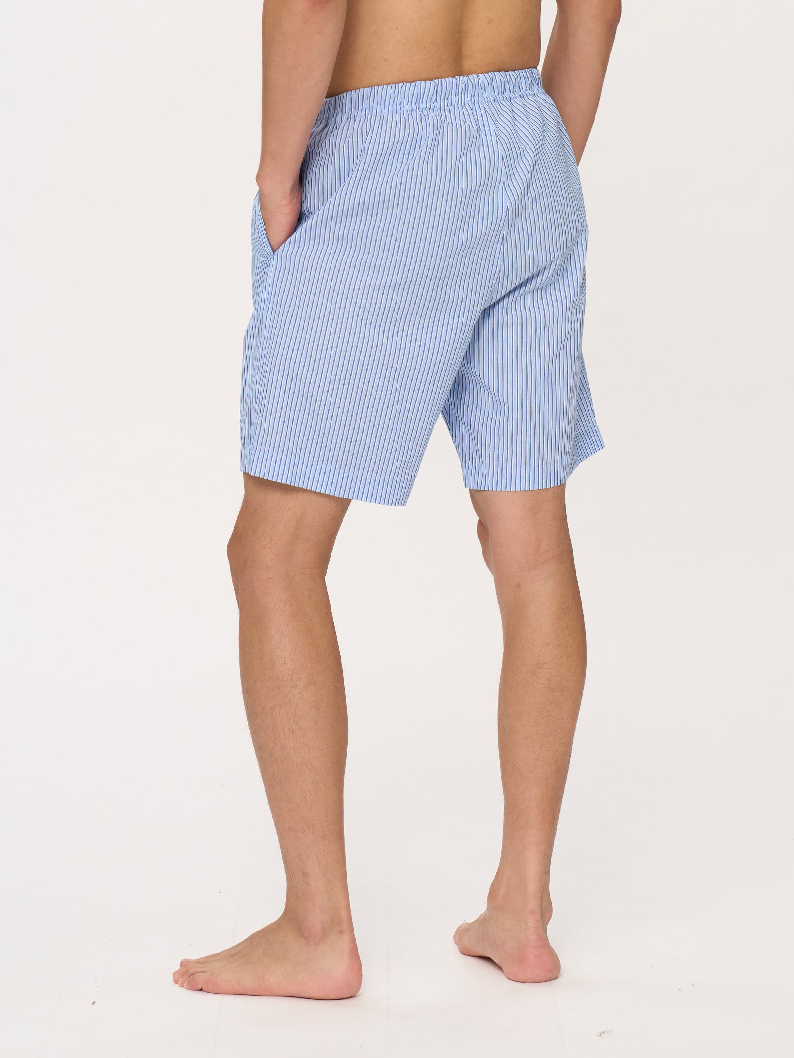 Ragno Jersey Cotone Pantaloncino Corto Blu Skipper