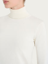 Ragno Four Seasons Turtleneck dolcevita donna Avorio viscosa