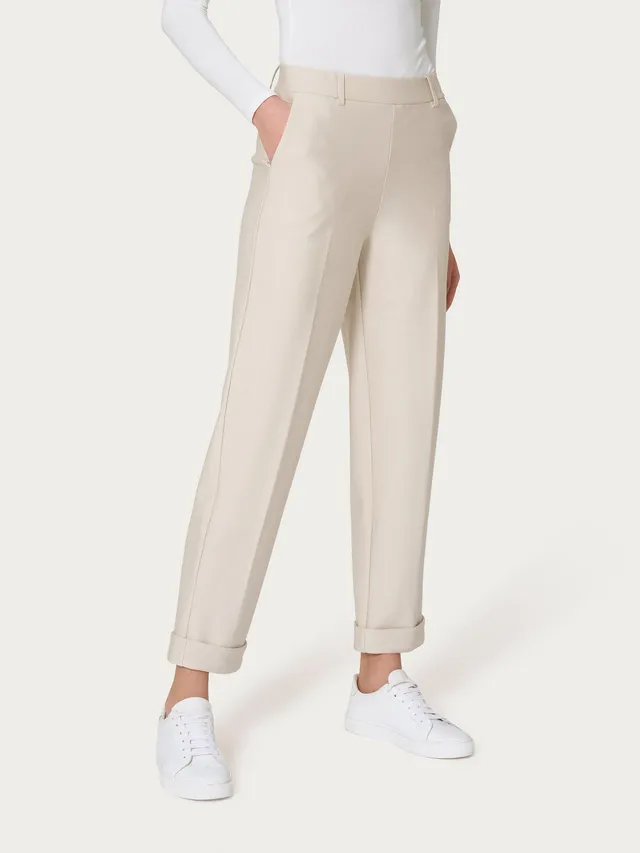 Ragno Compact Light Carrot pantaloni Champignon leggeri estivi
