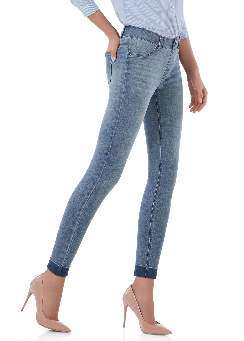 Philippe Matignon Skimmer leggings jeans cotone
