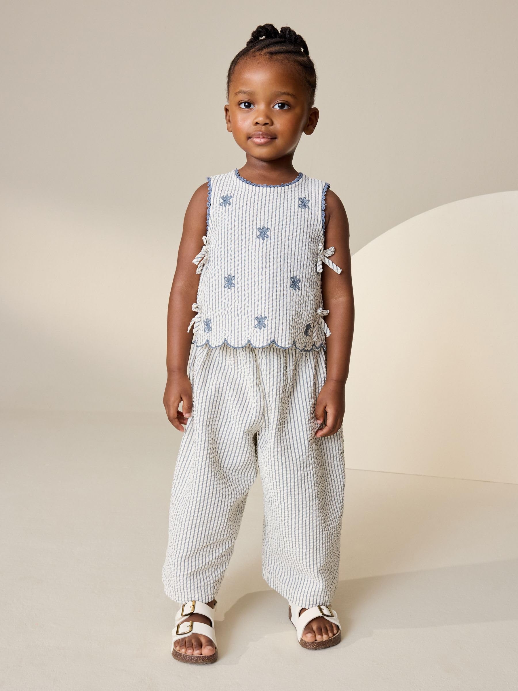 Geo Next Completo Ragazza Blusa Pantaloni 104-110 Uso Quotidiano