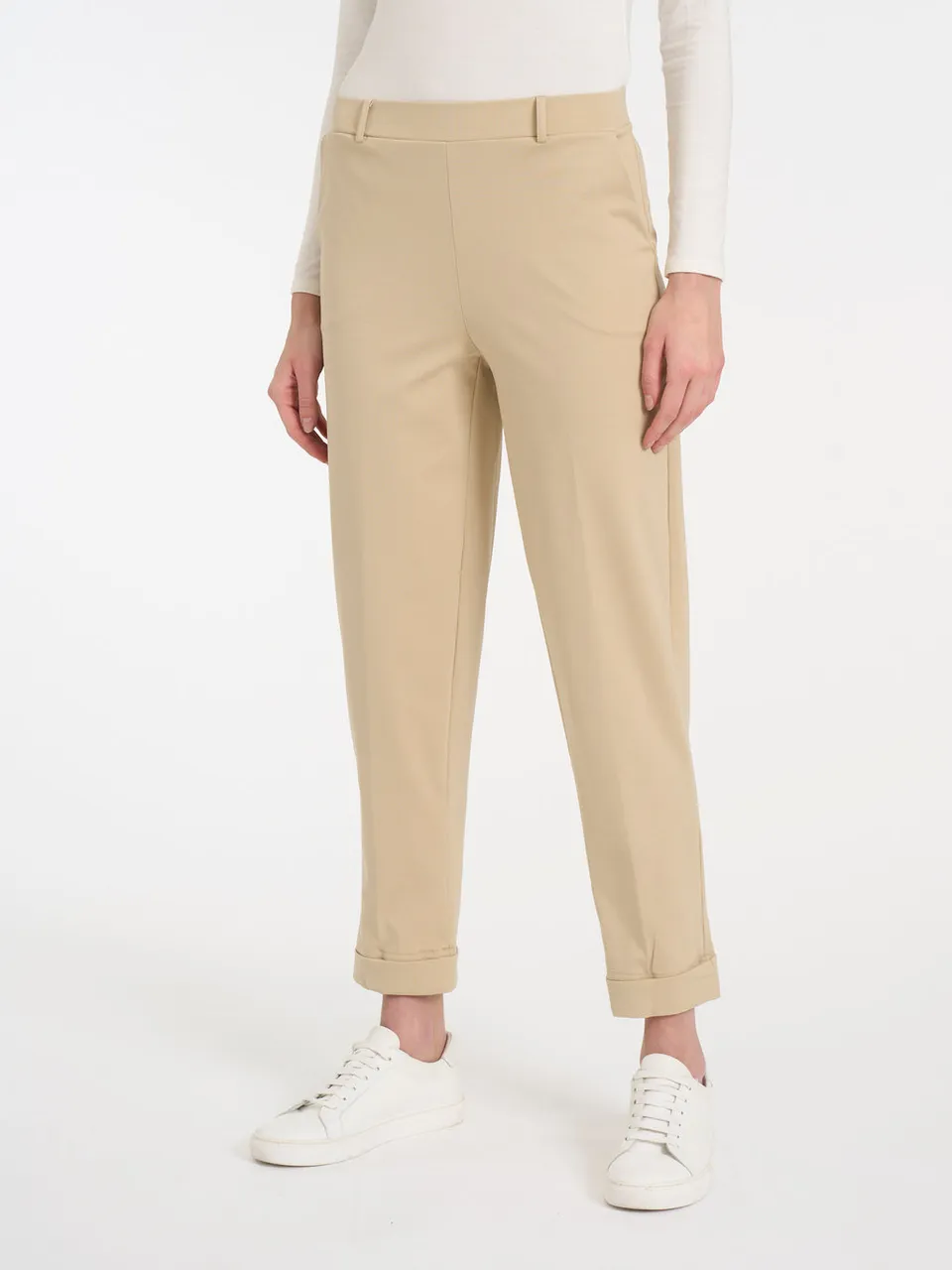 Ragno Compact Light Carrot pantaloni Irish Cream leggeri