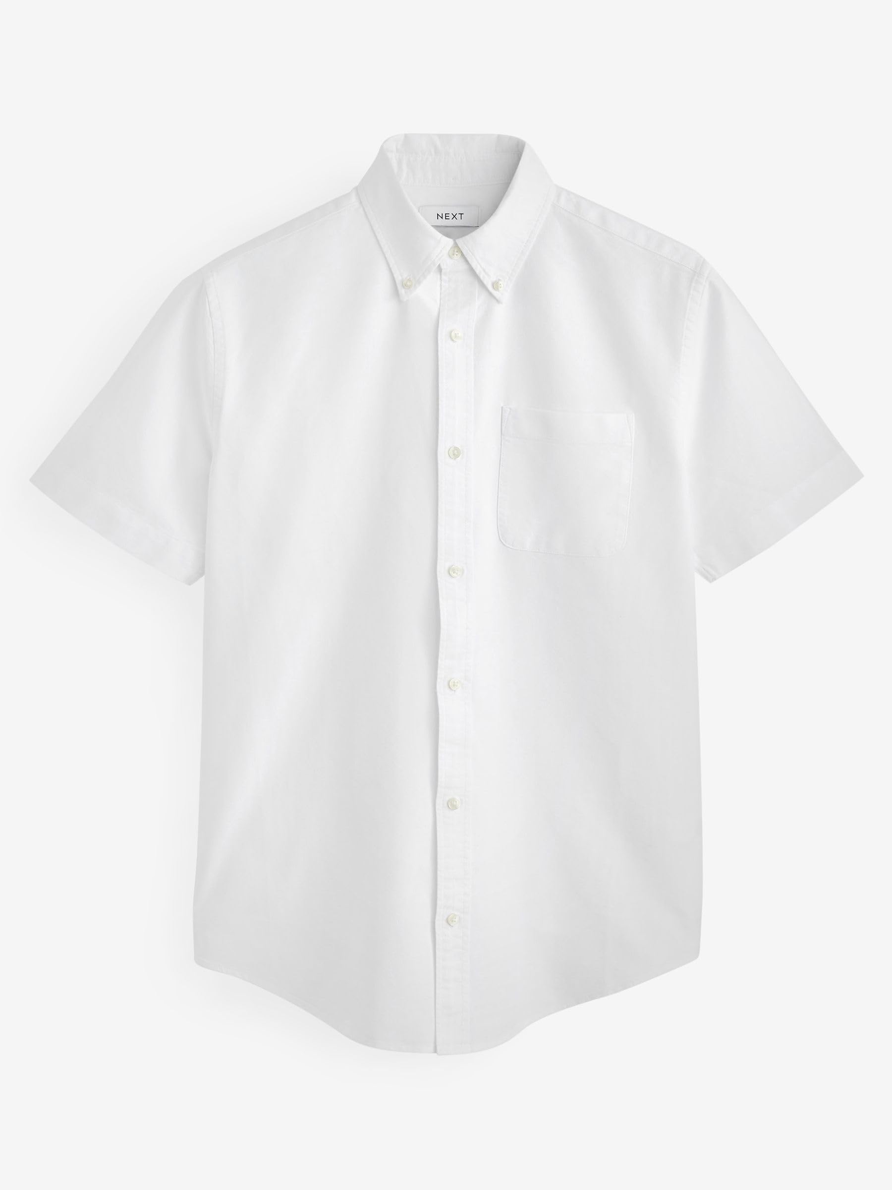Next Oxford Camicie Uomo Manica Corta XL Confezione 3 Cotone