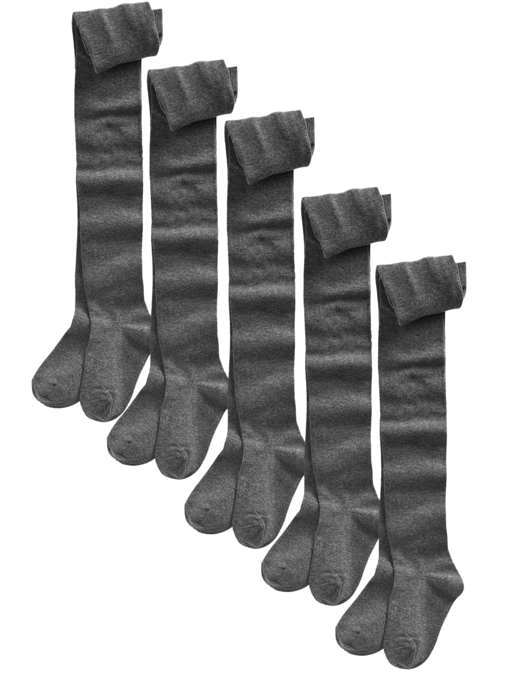 Geo Next collant bambina cotone 5 paia scuola