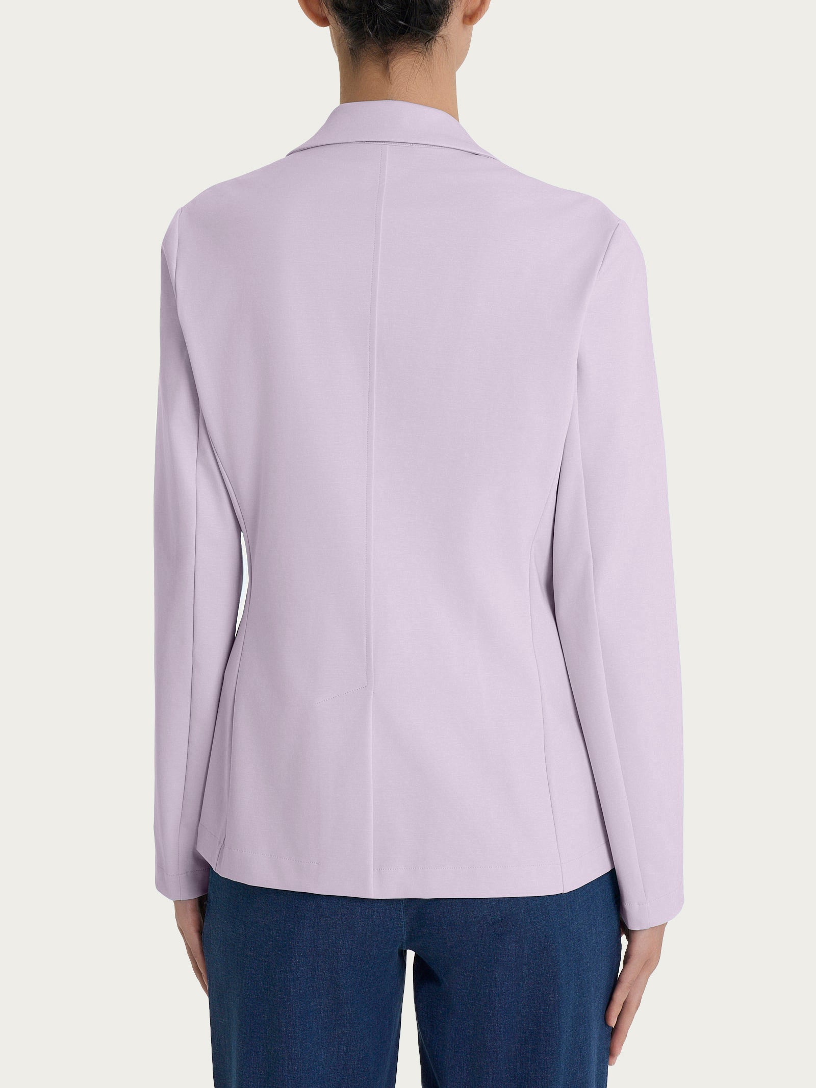 Ragno Compact Light Blazer Due Bottoni Thistle cotone